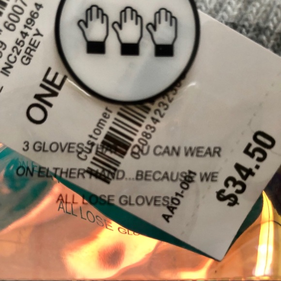 I.N.C.- Pair +1- Phone Friendly Knit Gloves-NWT😻 - Picture 5 of 5